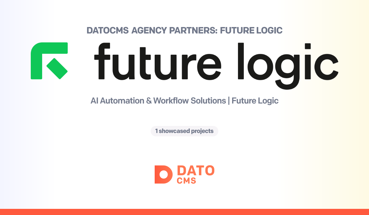 Datocms Logo Future Logic — DatoCMS Partners — DatoCMS