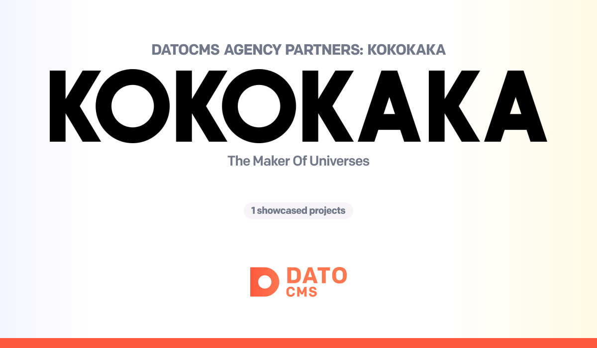 Datocms Logo Kokokaka — DatoCMS Partners — DatoCMS
