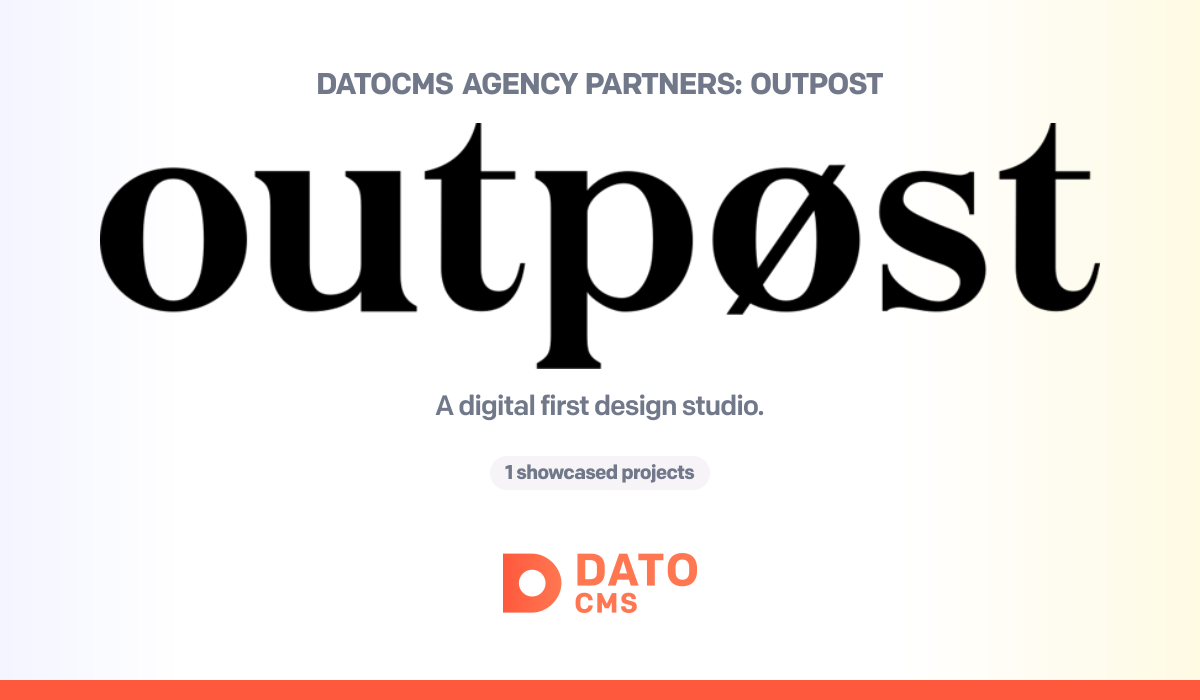 Datocms Logo Outpost — DatoCMS Partners — DatoCMS