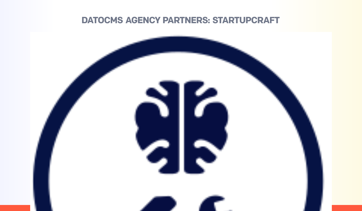 Datocms Logo StartupCraft — DatoCMS Partners — DatoCMS